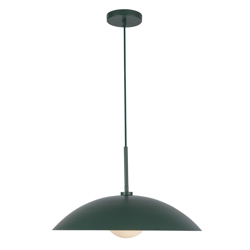 One Light Pendant<br /><span style="color:#4AB0CE;">Entrega: 4-10 dias en USA</span><br /><span style="color:#4AB0CE;font-size:60%;">PREGUNTE POR ENTREGA EN PANAMA</span><br />Collection: Regent<br />Finish: Pine Green