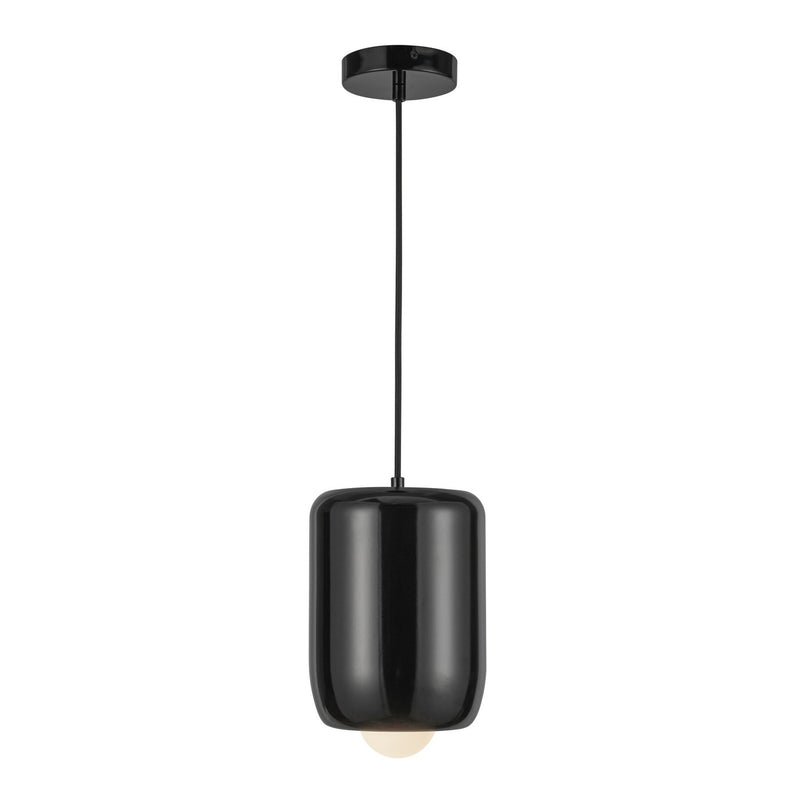 LED Pendant<br /><span style="color:#4AB0CE;">Entrega: 4-10 dias en USA</span><br /><span style="color:#4AB0CE;font-size:60%;">PREGUNTE POR ENTREGA EN PANAMA</span><br />Collection: Hayden<br />Finish: Glossy Black