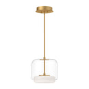 Kuzco Lighting - PD70610-CL/BG-UNV - LED Pendant - Enkel - Clear/Brushed Gold