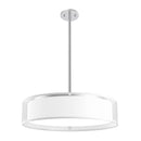 Kuzco Lighting - PD7920-WOR-5CCT - LED Pendant - Dalton - White Organza