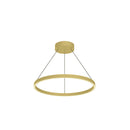 Kuzco Lighting - PD87124-BG-UNV-010 - LED Pendant - Cerchio - Brushed Gold