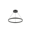 Kuzco Lighting - PD87124-BK-UNV-010 - LED Pendant - Cerchio - Black