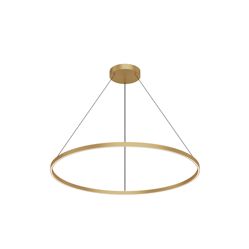 Kuzco Lighting - PD87748-BG-UNV-010 - LED Pendant - Cerchio - Brushed Gold