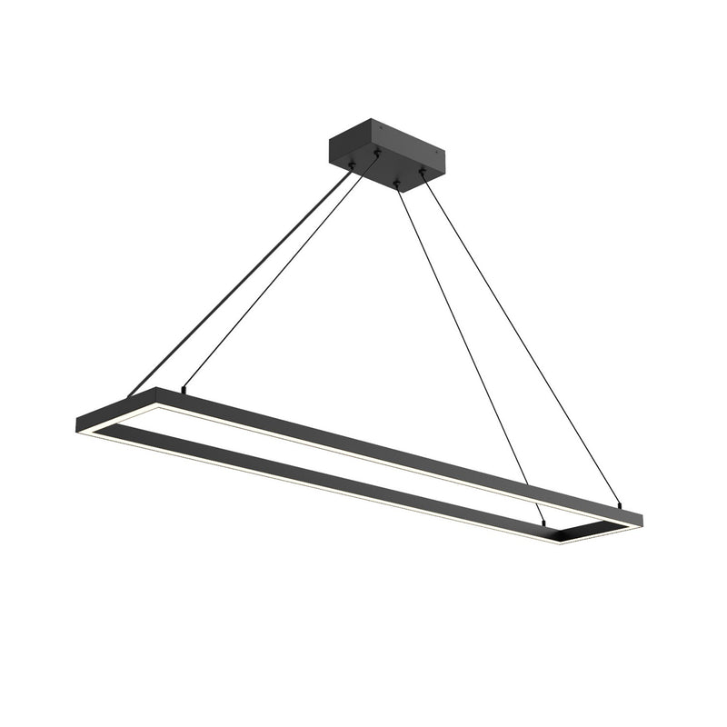 LED Pendant<br /><span style="color:#4AB0CE;">Entrega: 4-10 dias en USA</span><br /><span style="color:#4AB0CE;font-size:60%;">PREGUNTE POR ENTREGA EN PANAMA</span><br />Collection: Piazza<br />Finish: Black