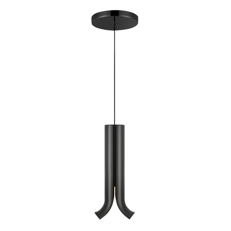 LED Pendant<br /><span style="color:#4AB0CE;">Entrega: 4-10 dias en USA</span><br /><span style="color:#4AB0CE;font-size:60%;">PREGUNTE POR ENTREGA EN PANAMA</span><br />Collection: Husk<br />Finish: Glossy Black