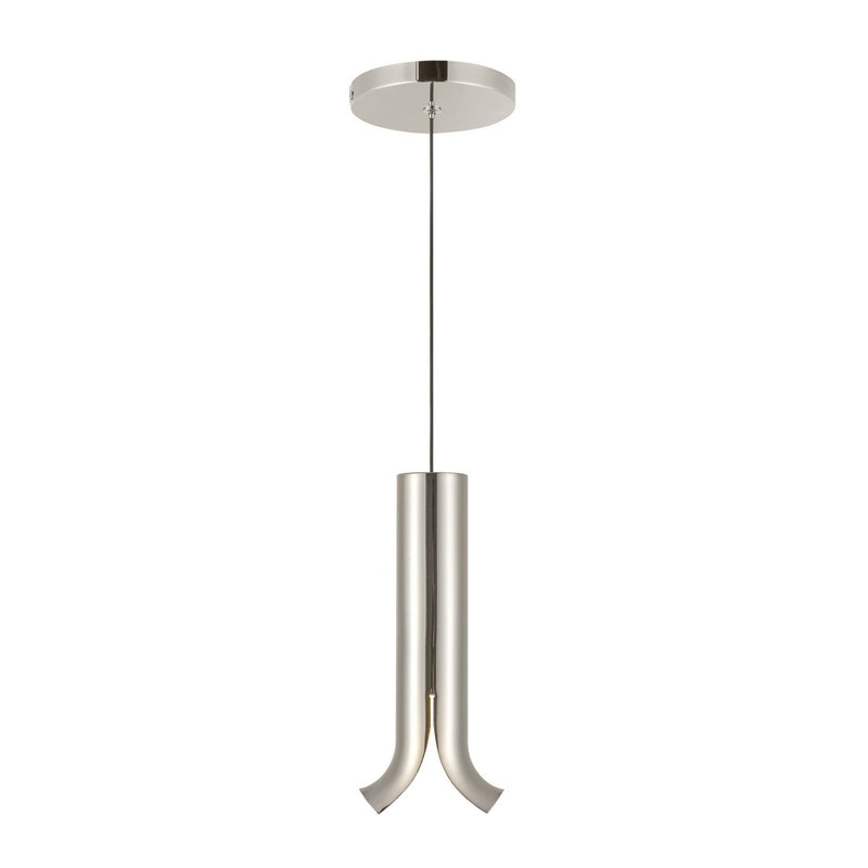 LED Pendant<br /><span style="color:#4AB0CE;">Entrega: 4-10 dias en USA</span><br /><span style="color:#4AB0CE;font-size:60%;">PREGUNTE POR ENTREGA EN PANAMA</span><br />Collection: Husk<br />Finish: Polished Nickel