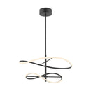 Kuzco Lighting - PD96424-BK-UNV - LED Pendant - Collide - Black