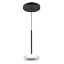 LED Pendant<br /><span style="color:#4AB0CE;">Entrega: 4-10 dias en USA</span><br /><span style="color:#4AB0CE;font-size:60%;">PREGUNTE POR ENTREGA EN PANAMA</span><br />Collection: Stephord<br />Finish: Black/Clear Glass