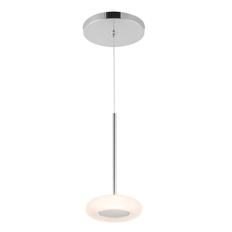 LED Pendant<br /><span style="color:#4AB0CE;">Entrega: 4-10 dias en USA</span><br /><span style="color:#4AB0CE;font-size:60%;">PREGUNTE POR ENTREGA EN PANAMA</span><br />Collection: Stephord<br />Finish: Chrome/Frosted Glass