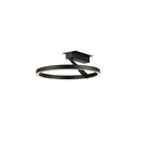 LED Semi-Flush Mount<br /><span style="color:#4AB0CE;">Entrega: 4-10 dias en USA</span><br /><span style="color:#4AB0CE;font-size:60%;">PREGUNTE POR ENTREGA EN PANAMA</span><br />Collection: Roda<br />Finish: Black