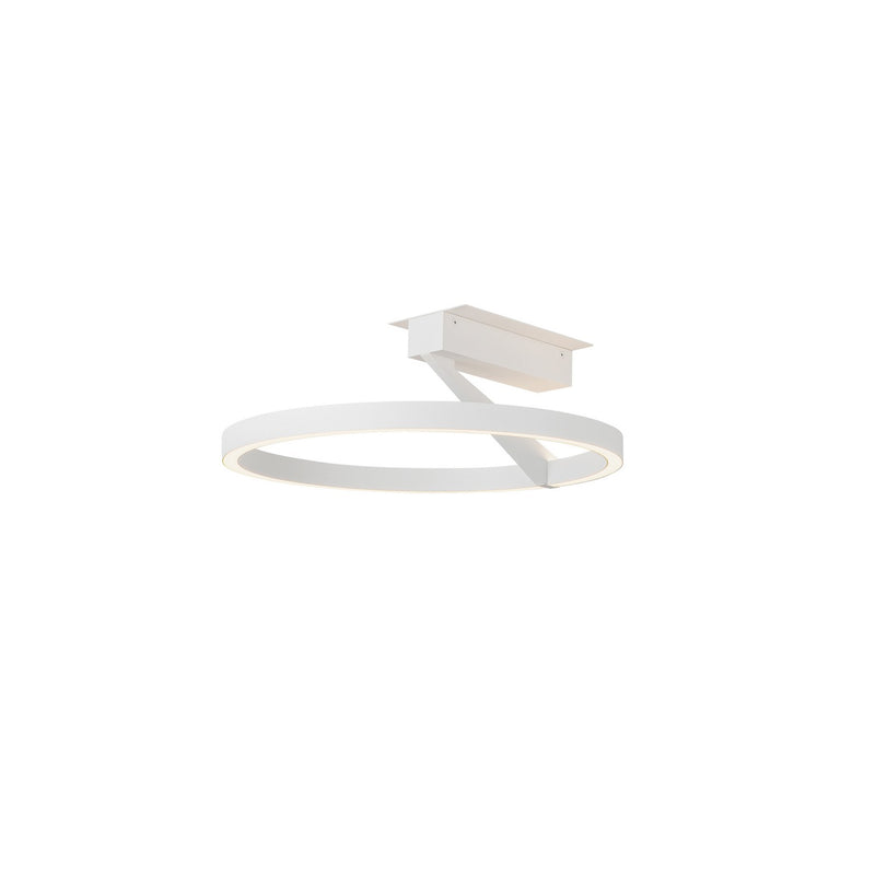 LED Semi-Flush Mount<br /><span style="color:#4AB0CE;">Entrega: 4-10 dias en USA</span><br /><span style="color:#4AB0CE;font-size:60%;">PREGUNTE POR ENTREGA EN PANAMA</span><br />Collection: Roda<br />Finish: White