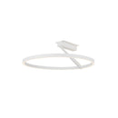 LED Semi-Flush Mount<br /><span style="color:#4AB0CE;">Entrega: 4-10 dias en USA</span><br /><span style="color:#4AB0CE;font-size:60%;">PREGUNTE POR ENTREGA EN PANAMA</span><br />Collection: Roda<br />Finish: White
