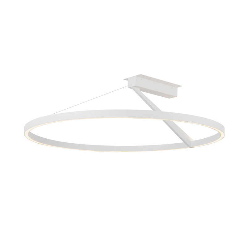 LED Semi-Flush Mount<br /><span style="color:#4AB0CE;">Entrega: 4-10 dias en USA</span><br /><span style="color:#4AB0CE;font-size:60%;">PREGUNTE POR ENTREGA EN PANAMA</span><br />Collection: Roda<br />Finish: White