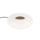 LED Table Lamp<br /><span style="color:#4AB0CE;">Entrega: 4-10 dias en USA</span><br /><span style="color:#4AB0CE;font-size:60%;">PREGUNTE POR ENTREGA EN PANAMA</span><br />Collection: Nimbus<br />Finish: Vintage Brass/Opal Glass