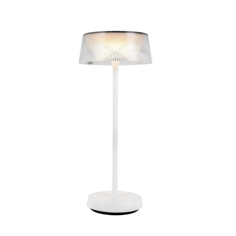 LED Table Lamp<br /><span style="color:#4AB0CE;">Entrega: 4-10 dias en USA</span><br /><span style="color:#4AB0CE;font-size:60%;">PREGUNTE POR ENTREGA EN PANAMA</span><br />Collection: Tindra<br />Finish: White