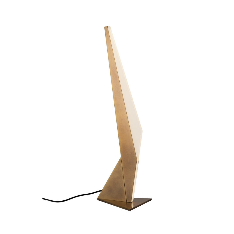 LED Table Lamp<br /><span style="color:#4AB0CE;">Entrega: 4-10 dias en USA</span><br /><span style="color:#4AB0CE;font-size:60%;">PREGUNTE POR ENTREGA EN PANAMA</span><br />Collection: Tachi<br />Finish: Vintage Brass
