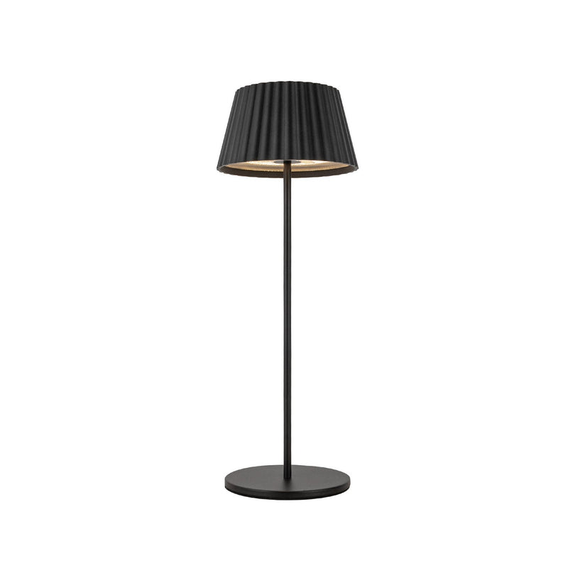 LED Table Lamp<br /><span style="color:#4AB0CE;">Entrega: 4-10 dias en USA</span><br /><span style="color:#4AB0CE;font-size:60%;">PREGUNTE POR ENTREGA EN PANAMA</span><br />Collection: Dario<br />Finish: Black