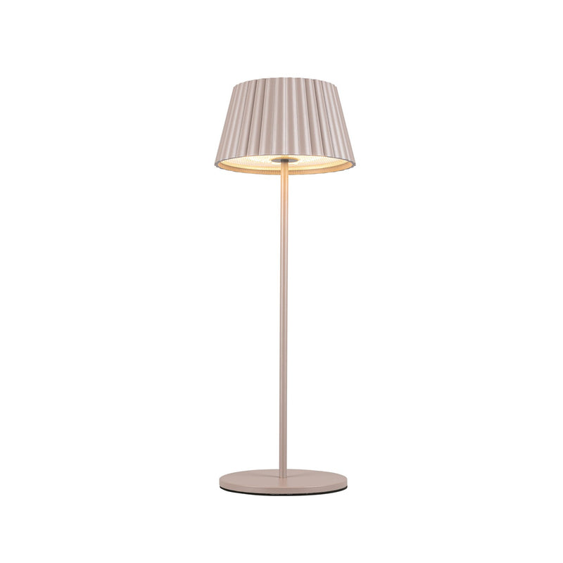 LED Table Lamp<br /><span style="color:#4AB0CE;">Entrega: 4-10 dias en USA</span><br /><span style="color:#4AB0CE;font-size:60%;">PREGUNTE POR ENTREGA EN PANAMA</span><br />Collection: Dario<br />Finish: Moonstone Gray