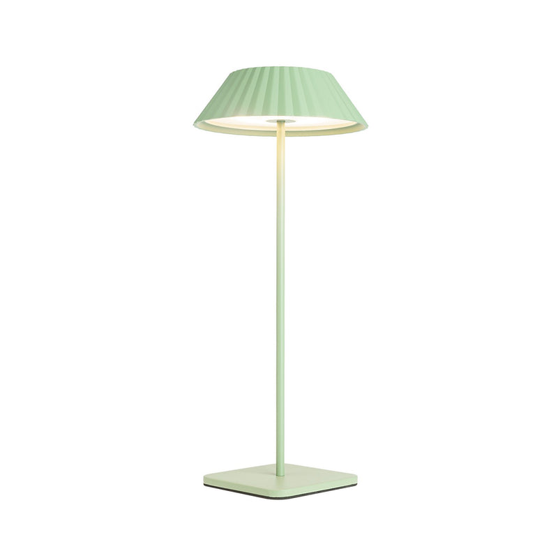 LED Table Lamp<br /><span style="color:#4AB0CE;">Entrega: 4-10 dias en USA</span><br /><span style="color:#4AB0CE;font-size:60%;">PREGUNTE POR ENTREGA EN PANAMA</span><br />Collection: Pela<br />Finish: Sage Green