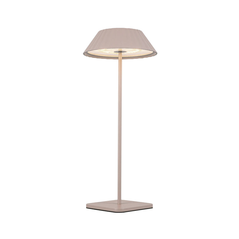 LED Table Lamp<br /><span style="color:#4AB0CE;">Entrega: 4-10 dias en USA</span><br /><span style="color:#4AB0CE;font-size:60%;">PREGUNTE POR ENTREGA EN PANAMA</span><br />Collection: Pela<br />Finish: Moonstone Gray