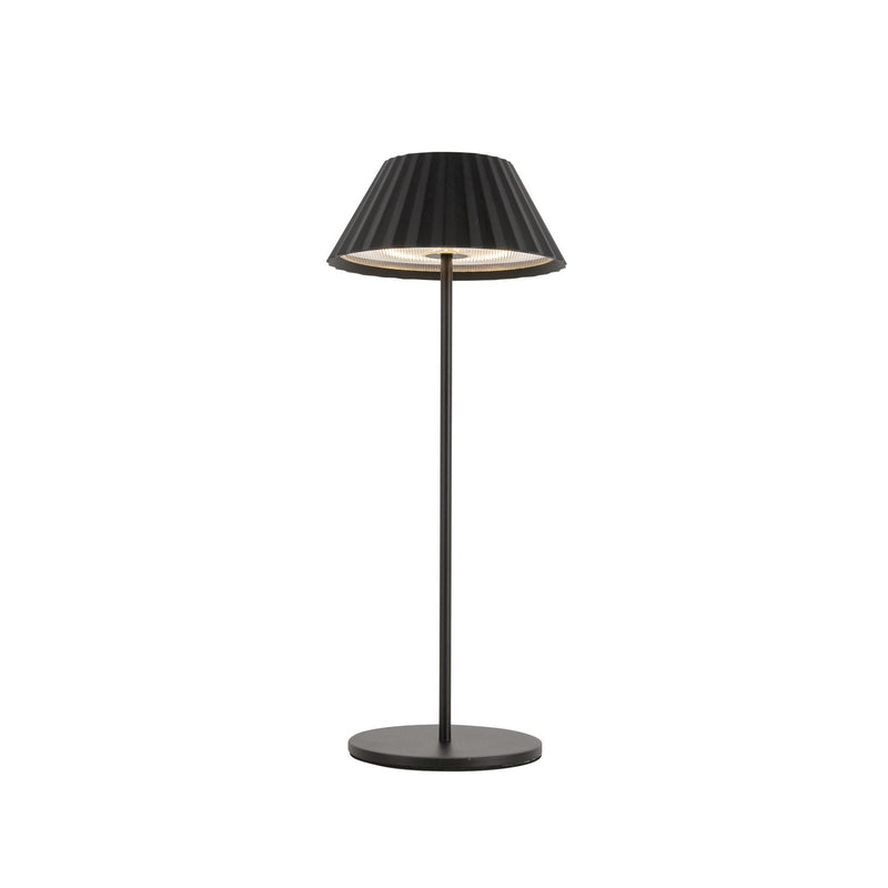 LED Table Lamp<br /><span style="color:#4AB0CE;">Entrega: 4-10 dias en USA</span><br /><span style="color:#4AB0CE;font-size:60%;">PREGUNTE POR ENTREGA EN PANAMA</span><br />Collection: Zola<br />Finish: Black