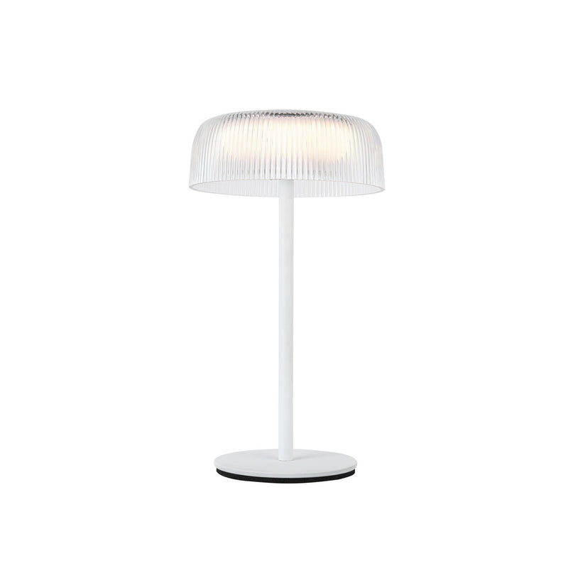 LED Table Lamp<br /><span style="color:#4AB0CE;">Entrega: 4-10 dias en USA</span><br /><span style="color:#4AB0CE;font-size:60%;">PREGUNTE POR ENTREGA EN PANAMA</span><br />Collection: Brilla<br />Finish: White