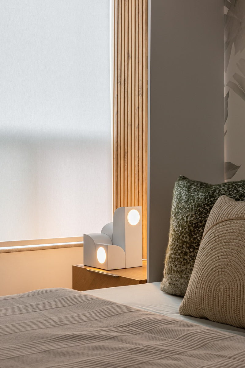 Kuzco Lighting - TL82412-WH - LED Table Lamp - Gypsum - White