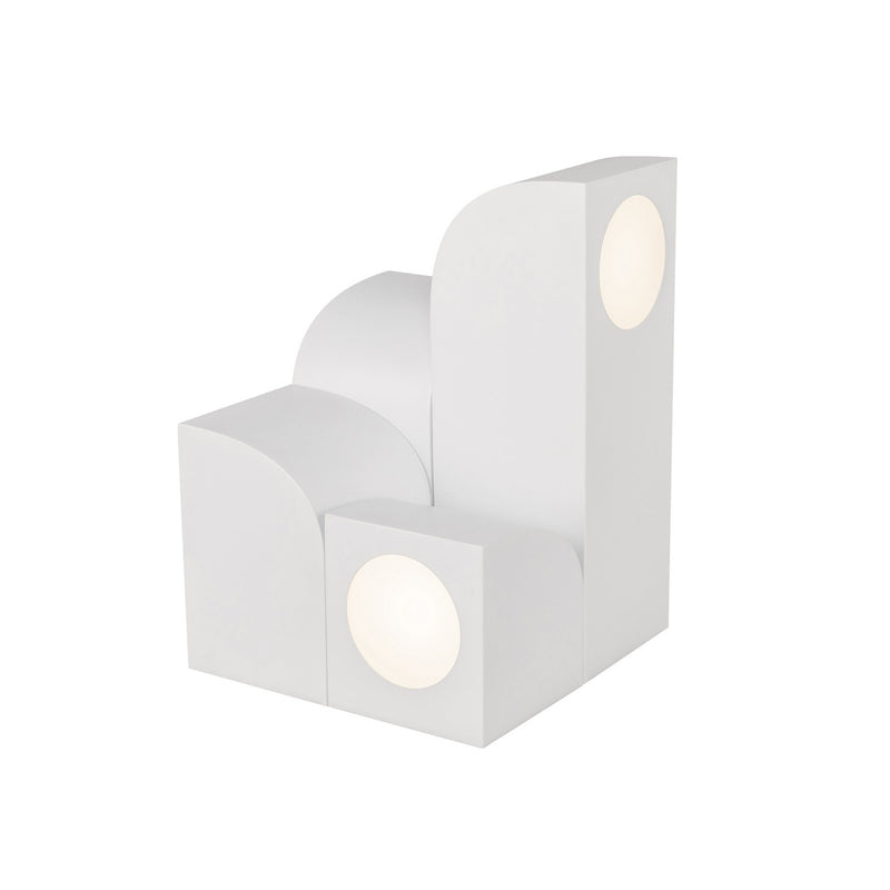 LED Table Lamp<br /><span style="color:#4AB0CE;">Entrega: 4-10 dias en USA</span><br /><span style="color:#4AB0CE;font-size:60%;">PREGUNTE POR ENTREGA EN PANAMA</span><br />Collection: Gypsum<br />Finish: White