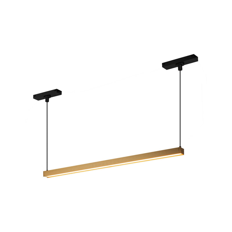Kuzco Lighting - TRL28122-BG - LED Track Linear Pendant - Mira - Brushed Gold