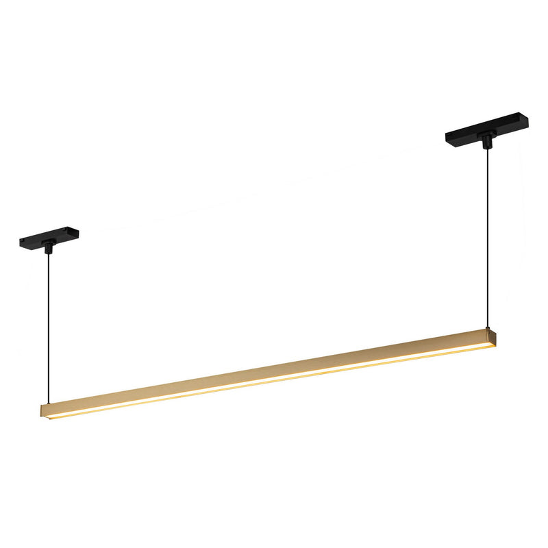 Kuzco Lighting - TRL28133-BG-4K - LED Track Linear Pendant - Mira - Brushed Gold