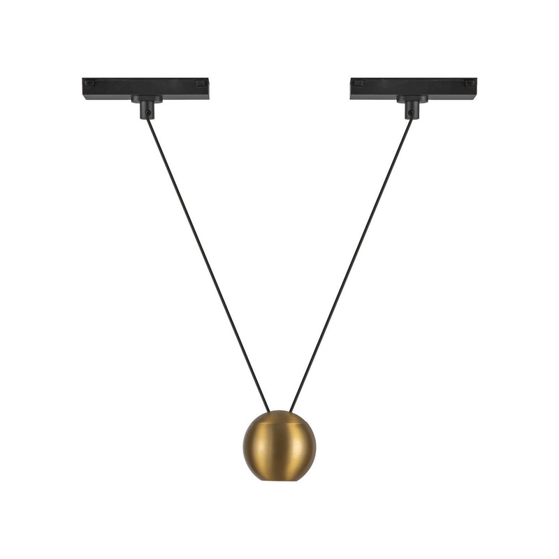 Kuzco Lighting - TRP27203-BG-4K - LED Pendant - Faria Double - Brushed Gold