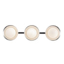 LED Vanity<br /><span style="color:#4AB0CE;">Entrega: 4-10 dias en USA</span><br /><span style="color:#4AB0CE;font-size:60%;">PREGUNTE POR ENTREGA EN PANAMA</span><br />Collection: Cleo<br />Finish: Chrome/Opal Glass