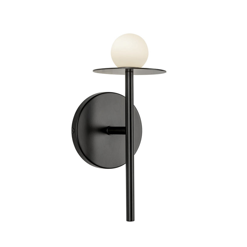 LED Wall Sconce<br /><span style="color:#4AB0CE;">Entrega: 4-10 dias en USA</span><br /><span style="color:#4AB0CE;font-size:60%;">PREGUNTE POR ENTREGA EN PANAMA</span><br />Collection: Elixir<br />Finish: Black