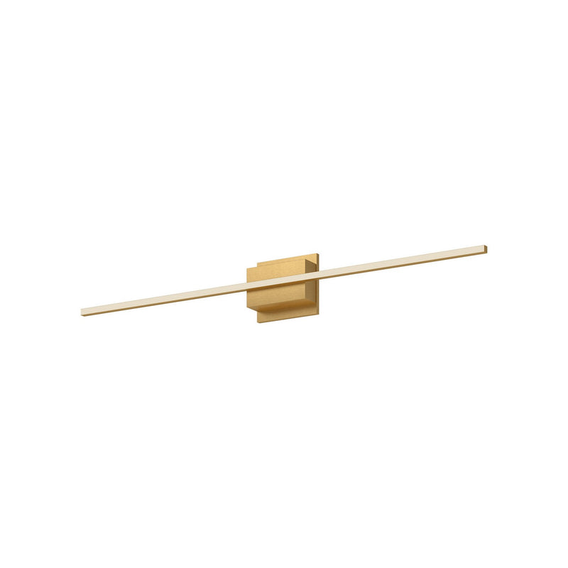 LED Wall Sconce<br /><span style="color:#4AB0CE;">Entrega: 4-10 dias en USA</span><br /><span style="color:#4AB0CE;font-size:60%;">PREGUNTE POR ENTREGA EN PANAMA</span><br />Collection: Vega Minor<br />Finish: Brushed Gold