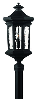 Hinkley - 1601MB - LED Post Top or Pier Mount Lantern - Raley - Museum Black