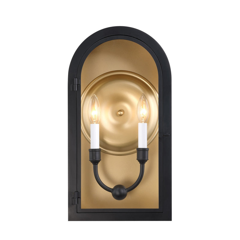 Two Light Outdoor Wall Lantern<br /><span style="color: