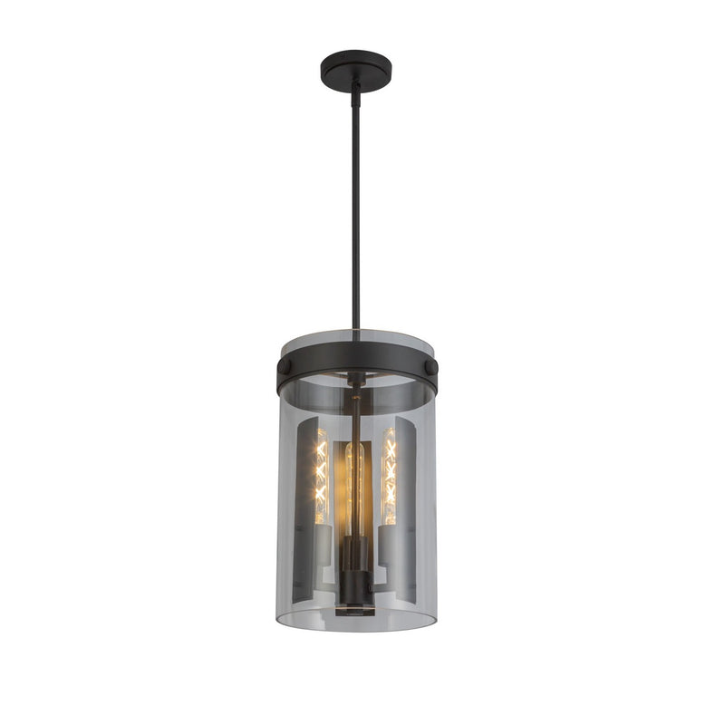 Three Light Pendant<br /><span style="color:#4AB0CE;">Entrega: 4-10 dias en USA</span><br /><span style="color:#4AB0CE;font-size:60%;">PREGUNTE POR ENTREGA EN PANAMA</span><br />Collection: Dahlia<br />Finish: Black