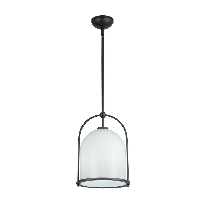 One Light Pendant<br /><span style="color:#4AB0CE;">Entrega: 4-10 dias en USA</span><br /><span style="color:#4AB0CE;font-size:60%;">PREGUNTE POR ENTREGA EN PANAMA</span><br />Collection: Dahlia<br />Finish: Black