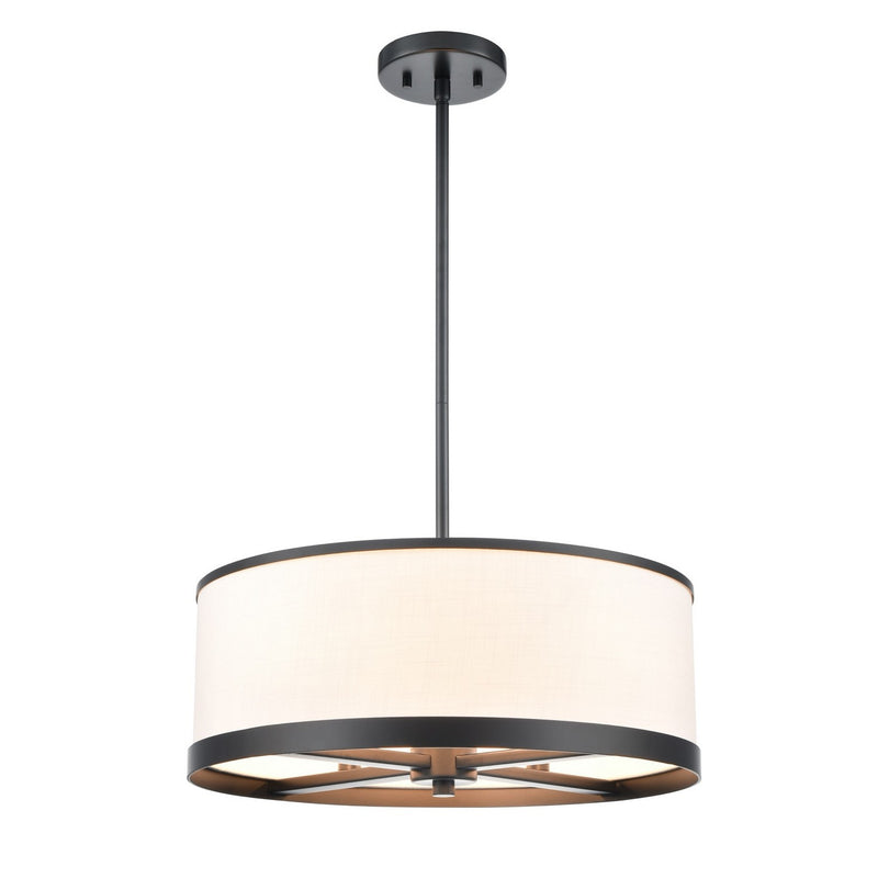 Four Light Chandelier<br /><span style="color:#4AB0CE;">Entrega: 4-10 dias en USA</span><br /><span style="color:#4AB0CE;font-size:60%;">PREGUNTE POR ENTREGA EN PANAMA</span><br />Collection: High Street<br />Finish: Black