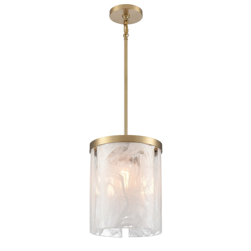 Three Light Pendant<br /><span style="color:#4AB0CE;">Entrega: 4-10 dias en USA</span><br /><span style="color:#4AB0CE;font-size:60%;">PREGUNTE POR ENTREGA EN PANAMA</span><br />Collection: Skye<br />Finish: Brass