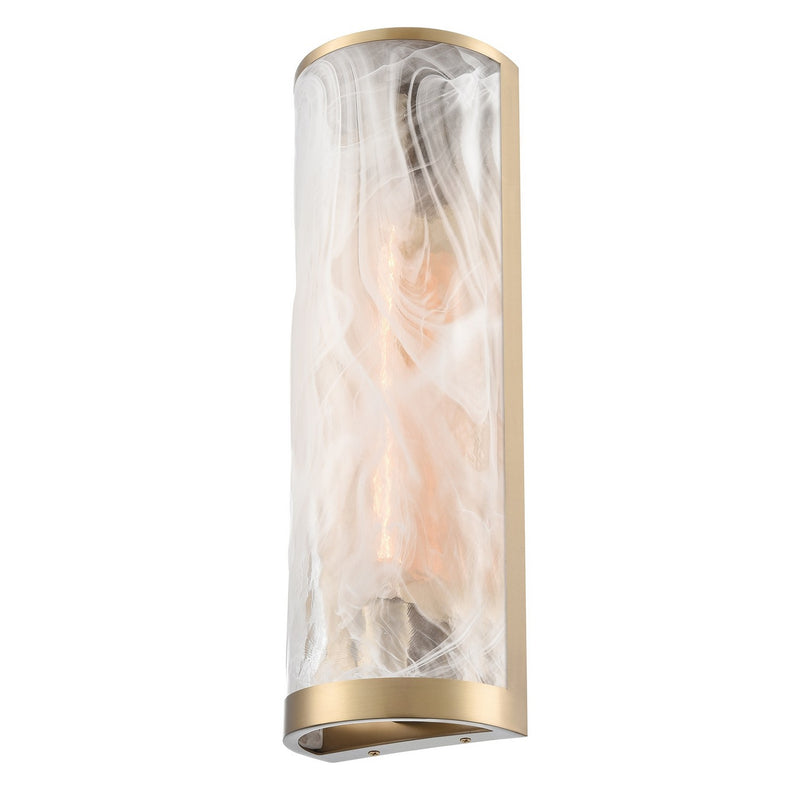 Two Light Wall Sconce<br /><span style="color:#4AB0CE;">Entrega: 4-10 dias en USA</span><br /><span style="color:#4AB0CE;font-size:60%;">PREGUNTE POR ENTREGA EN PANAMA</span><br />Collection: Skye<br />Finish: Brass