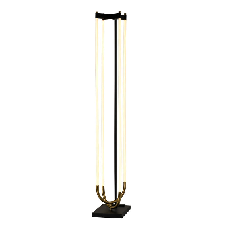 LED Floor Lamp<br /><span style="color:#4AB0CE;">Entrega: 4-10 dias en USA</span><br /><span style="color:#4AB0CE;font-size:60%;">PREGUNTE POR ENTREGA EN PANAMA</span><br />Collection: Cascata<br />Finish: Black, Brushed Brass