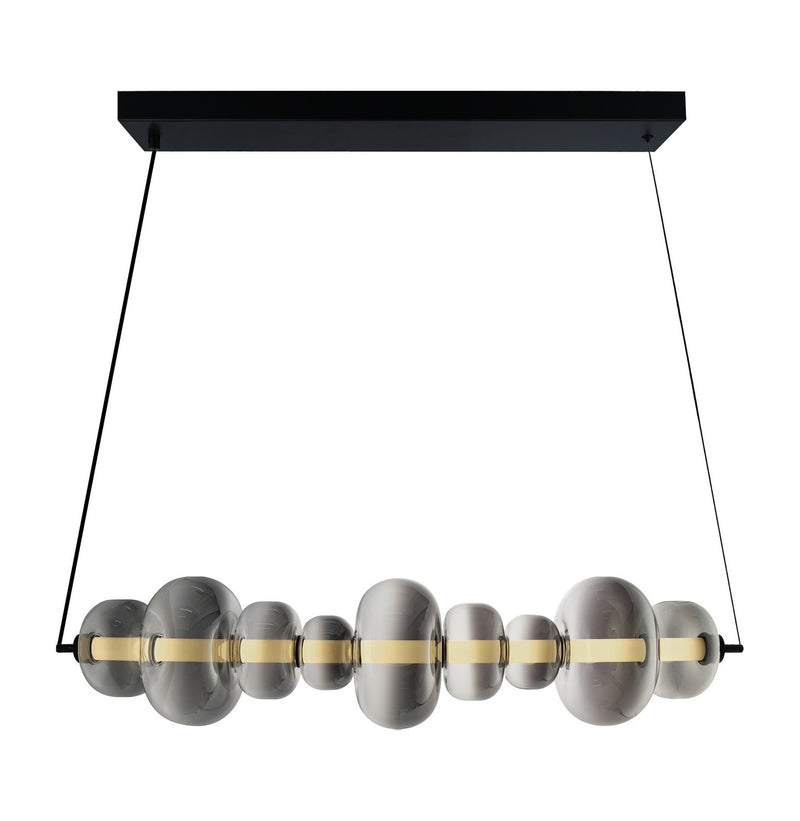 LED Island Pendant<br /><span style="color:#4AB0CE;">Entrega: 4-10 dias en USA</span><br /><span style="color:#4AB0CE;font-size:60%;">PREGUNTE POR ENTREGA EN PANAMA</span><br />Collection: Astra<br />Finish: Black