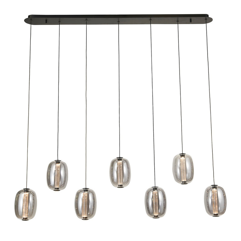 LED Island Pendant<br /><span style="color:#4AB0CE;">Entrega: 4-10 dias en USA</span><br /><span style="color:#4AB0CE;font-size:60%;">PREGUNTE POR ENTREGA EN PANAMA</span><br />Collection: Vega<br />Finish: Black