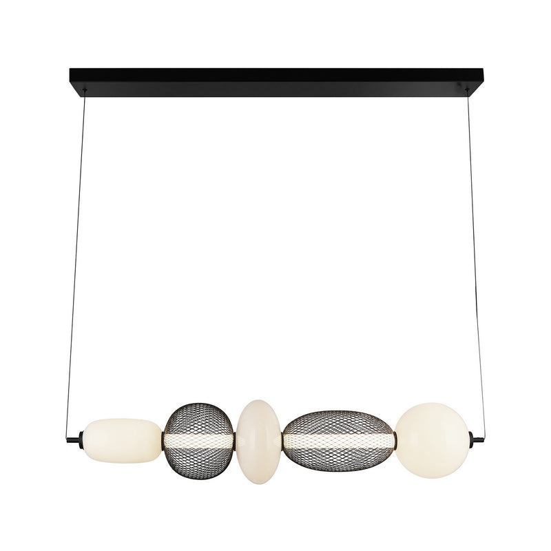LED Island Pendant<br /><span style="color:#4AB0CE;">Entrega: 4-10 dias en USA</span><br /><span style="color:#4AB0CE;font-size:60%;">PREGUNTE POR ENTREGA EN PANAMA</span><br />Collection: Ace<br />Finish: Black
