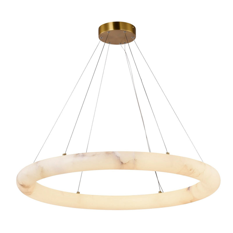LED Chandelier<br /><span style="color:#4AB0CE;">Entrega: 4-10 dias en USA</span><br /><span style="color:#4AB0CE;font-size:60%;">PREGUNTE POR ENTREGA EN PANAMA</span><br />Collection: Camila<br />Finish: Brushed Brass