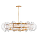 Fredrick Ramond - FR41926DA - LED Chandelier - Seraphina - Distressed Brass