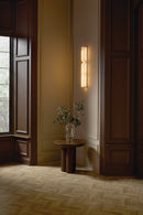 LED Wall Sconce<br /><span style="color:#4AB0CE;">Entrega: 6-7 semanas en USA</span><br /><span style="color:#4AB0CE;font-size:60%;">PREGUNTE POR ENTREGA EN PANAMA</span><br />Collection: Alune<br />Finish: Lacquered Brass