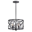 Fredrick Ramond - FR46801BGR - LED Flush Mount - Eve - Brushed Graphite