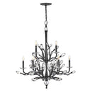Fredrick Ramond - FR46809BGR - LED Chandelier - Eve - Brushed Graphite